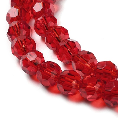 Transparent Glass Beads EGLA-A035-T6mm-D07-1