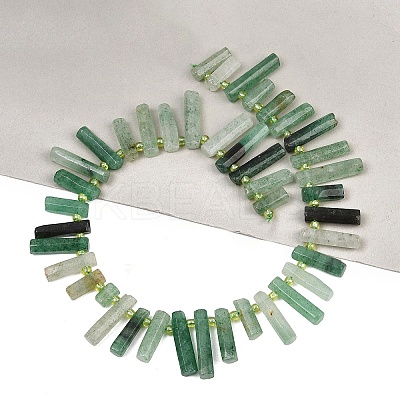 Natural Strawberry Quartz Beads Strands G-F829-A11-01-1