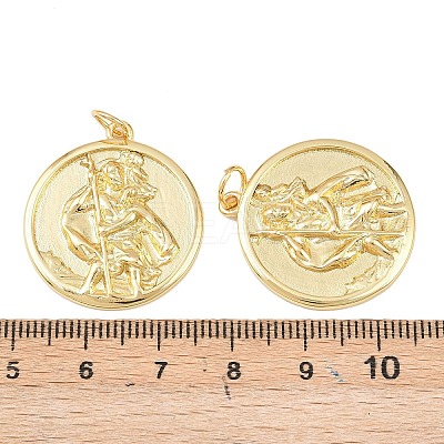 Brass Pendants KK-P339-01B-G-1