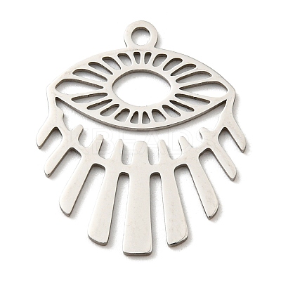 Non-Tarnish 201 Stainless Steel Pendants LS-STAS-M318-33P-1