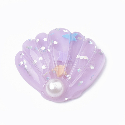 Resin Cabochons CRES-T007-15B-1