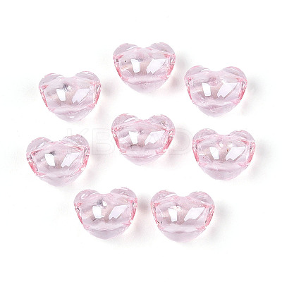Transparent Acrylic Beads TACR-T028-62A-1