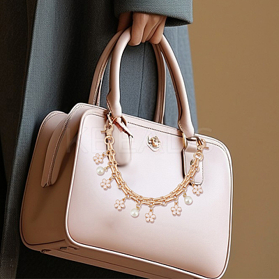 4Pcs 2 Styles Iron Cable Chains Bag Decorative Chains HJEW-DR00194-1