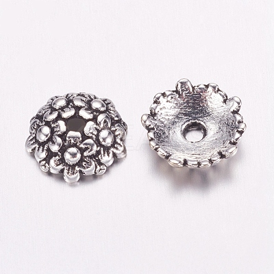 Tibetan Style Bead Caps LF1650Y-NF-1