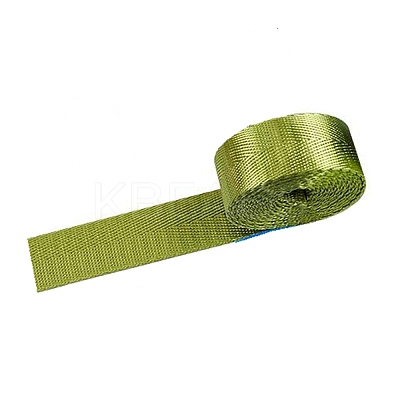 Nylon Twill Tape Ribbons LS-NWIR-WH0009-21-1