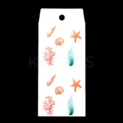 Paper Jewelry Display Cards DIY-B061-10E-1