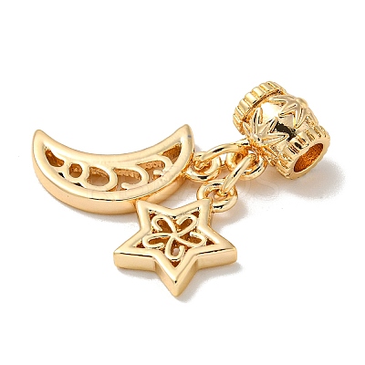Brass Pendants KK-K378-29G-1