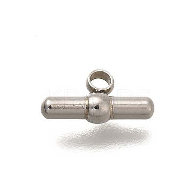 201 Stainless Steel Toggle Clasps STAS-F311-09P-1