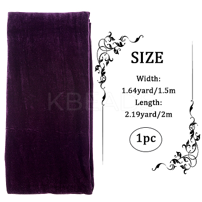 Velvet Fabric DIY-WH0530-71E-1