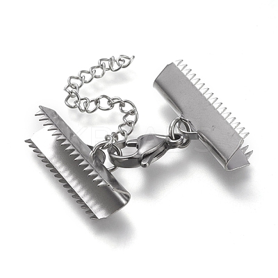 Tarnish Resistant 304 Stainless Steel Curb Chain Extender STAS-K195-21P-04-1