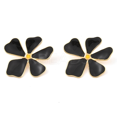 304 Stainless Steel Stud Earrings for Women EJEW-Z065-06G-03-1