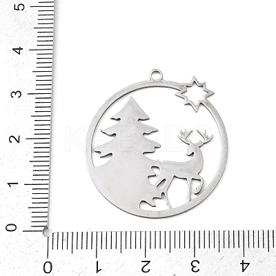 Christmas 201 Stainless Steel Pendants LS-STAS-C156-01U-P-1