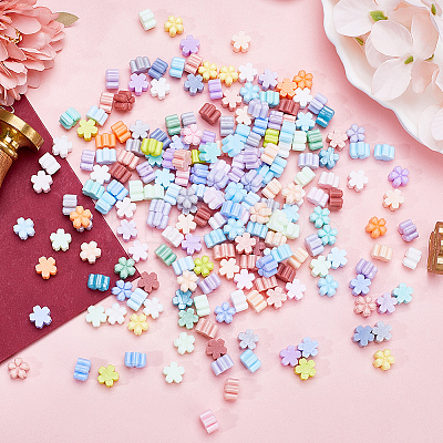 400Pcs Flower Sealing Wax Particles DIY-CP0009-26-1