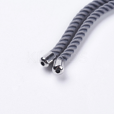 Nylon Twisted Cord Bracelet Making X-MAK-F018-07P-RS-1
