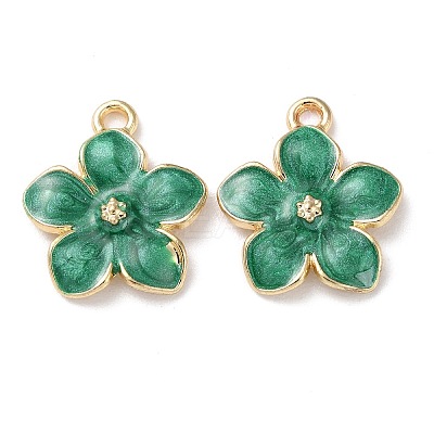 Alloy Enamel Pendants ENAM-C014-01G-03-1
