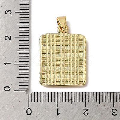 Rack Plating Brass Pendants KK-B092-42G-S-1