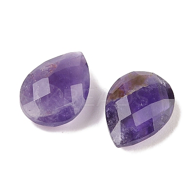 Natural Amethyst Cabochons G-C146-05A-1