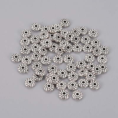 Tibetan Style Alloy Spacer Beads LS-LF10764Y-1