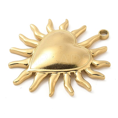 304 Stainless Steel Pendants STAS-I322-02G-1