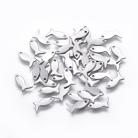 Tarnish Resistant 201 Stainless Steel Charms STAS-L234-080P-1
