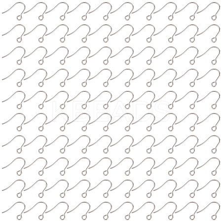 100Pcs 316 Surgical Stainless Steel Earring Hooks STAS-LP0001-58-1