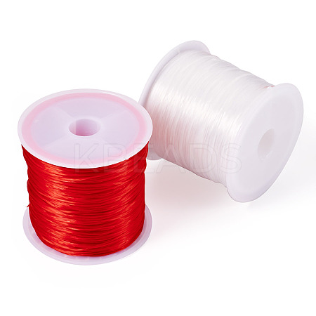 2 Rolls 2 Colors Elastic Crystal Thread EW-TA0001-07A-1
