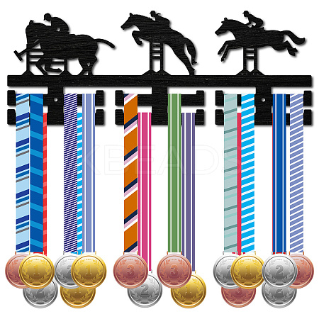 Fashion Wood Medal Hanger Holder ODIS-WH0041-137-1