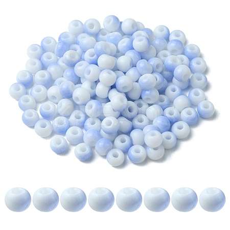 6/0 Opaque Glass Seed Beads SEED-YW0002-13E-1