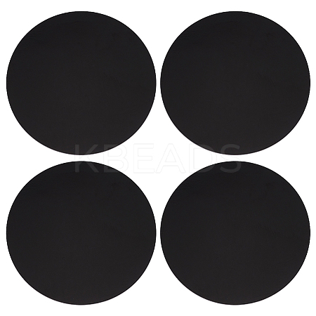 Flat Round Acrylic Chassis Display Pedestals DIY-FG0005-55D-1