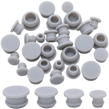 32Pcs 4 Style Silicone Bottle Seal Plug AJEW-GF0008-10C-03-1
