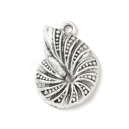 Marine Organism Tibetan Style Alloy Pendants FIND-B050-33AS-09-1