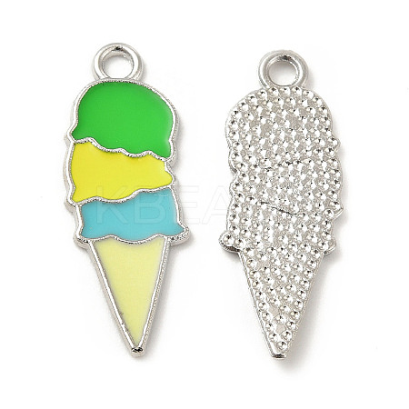 Summer Theme Alloy Enamel Pendants LS-ENAM-B050-07P-05-1