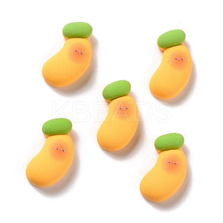 Opaque Resin Cabochons RESI-C012-29-1