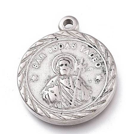 Non-Tarnish 304 Stainless Steel Pendants LS-STAS-Z017-05P-1
