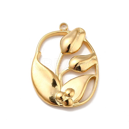 Ion Plating(IP) 304 Stainless Steel Pendants LS-STAS-E176-04G-1