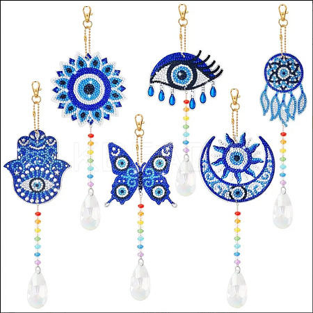 Diamond Art Painting Suncatcher Kits PW-WG78608-04-1