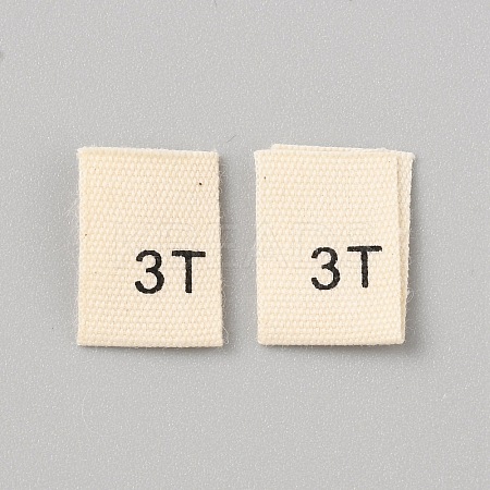 Cotton Sewing Size Label DIY-WH0578-36B-1