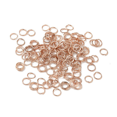 304 Stainless Steel Open Jump Rings STAS-K285-02E-RG-1