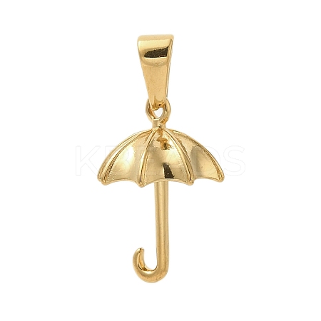 PVD Vacuum Plating 304 Stainless Steel Pendants STAS-B053-22G-1