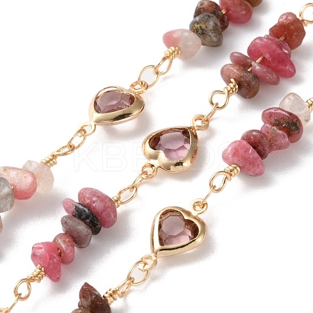 Handmade Brass Glass Square Link Chains CHC-F019-11G-01-1