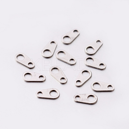 316 Surgical Stainless Steel Chain Tabs STAS-E081-04-1