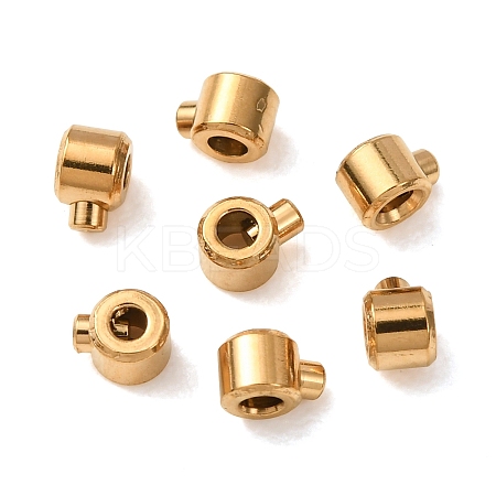 304 Stainless Steel Crimp Beads STAS-A151-04G-1