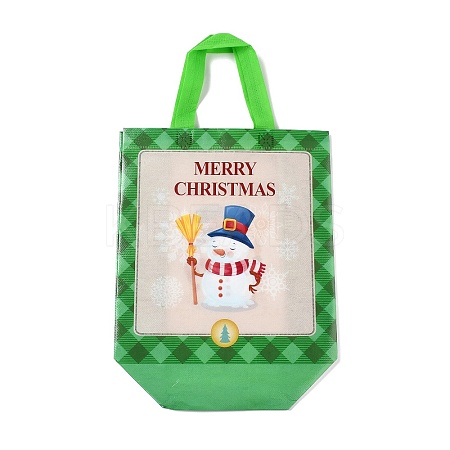 Christmas Theme Laminated Non-Woven Waterproof Bags LS-ABAG-B005-02B-03-1