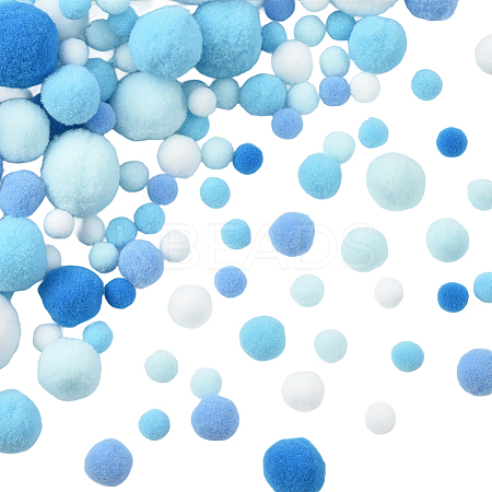 3 sets Polyester Ball Decoration DIY-SC0031-26E-1