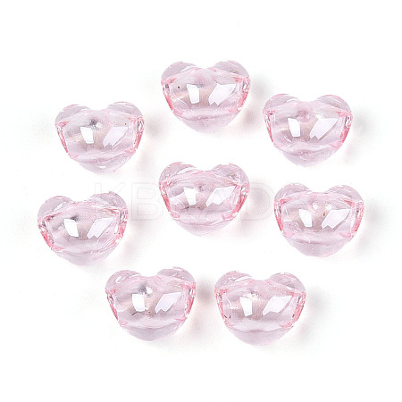Transparent Acrylic Beads TACR-T028-62A-1