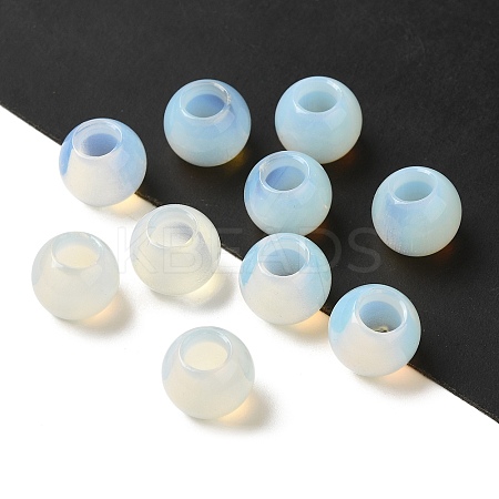 Opalite European Beads G-N342-03A-1