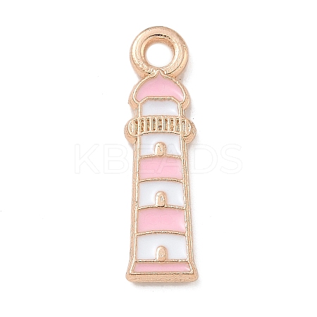 Alloy Enamel Pendants ENAM-A008-15KCG-01-1