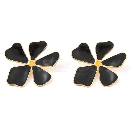304 Stainless Steel Stud Earrings for Women EJEW-Z065-06G-03-1