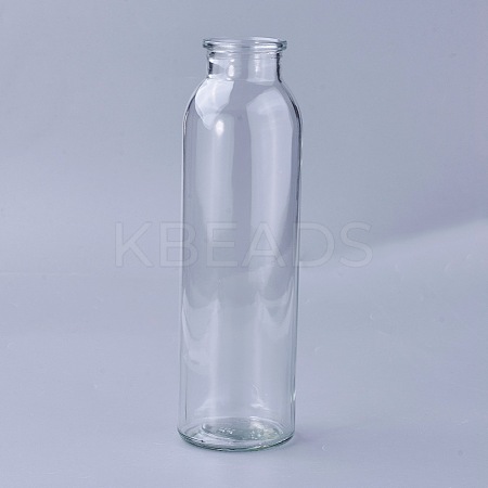 Transparent Glass Drink Bottles AJEW-WH0096-23-1