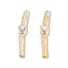 Brass Pave Cubic Zirconia Pendants KK-N232-482B-2